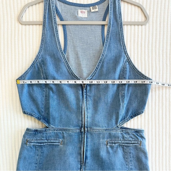 Levi's Denim Rydon Cutout Romper - Picture 7 of 9